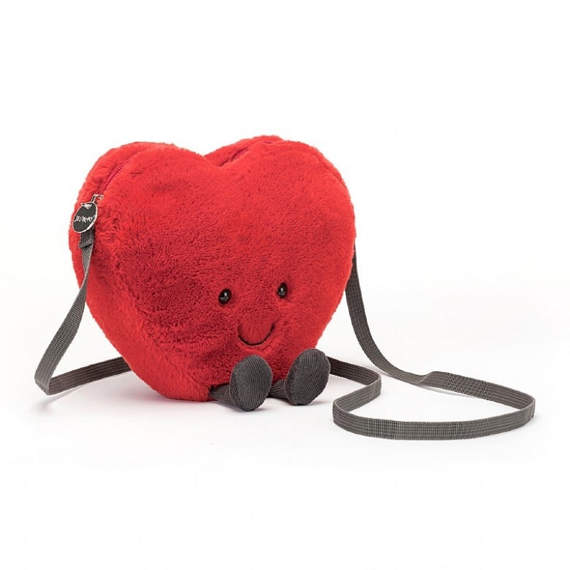 Jellycat Amuseable Heart Bag Black Friday | 02TIXLREF