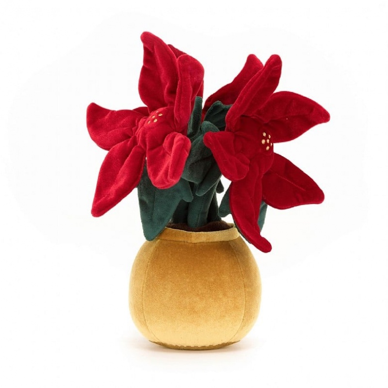 Jellycat Amuseable Poinsettia Sale | 47KPNRAYS