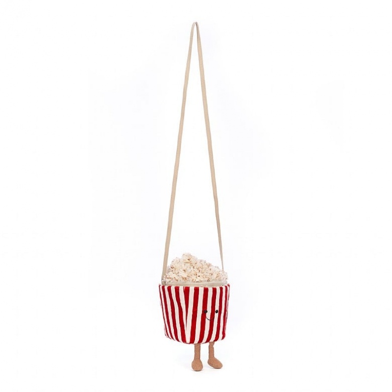 Jellycat Amuseable Popcorn Bag | 62QLFDJGH