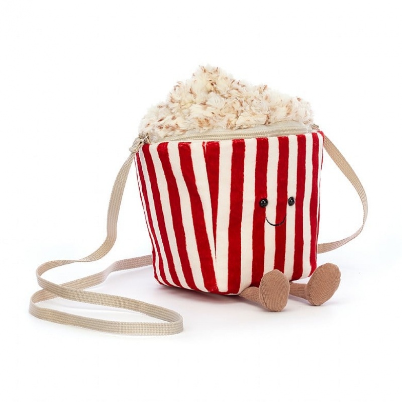 Jellycat Amuseable Popcorn Bag | 62QLFDJGH