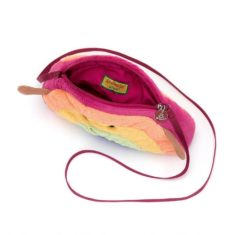 Jellycat Amuseable Rainbow Bag Outlet | 20VOAEJBY