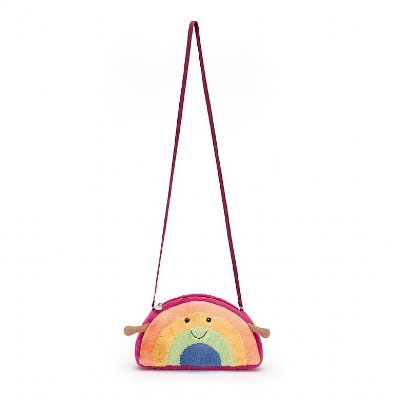 Jellycat Amuseable Rainbow Bag Outlet | 20VOAEJBY