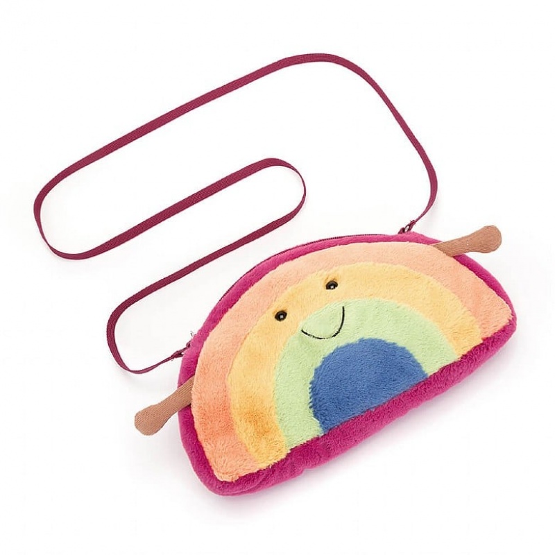 Jellycat Amuseable Rainbow Bag Outlet | 20VOAEJBY