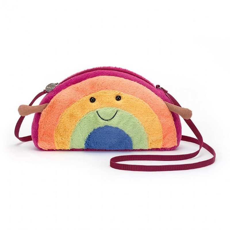 Jellycat Amuseable Rainbow Bag Outlet | 20VOAEJBY