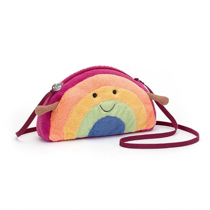 Jellycat Amuseable Rainbow Bag Outlet | 20VOAEJBY