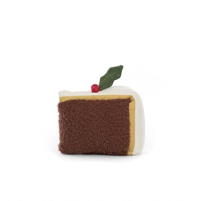 Jellycat Amuseable Slice of Christmas Cake | 82IAHBGZK