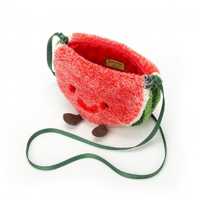 Jellycat Amuseable Watermelon Bag | 37IRXFTZK