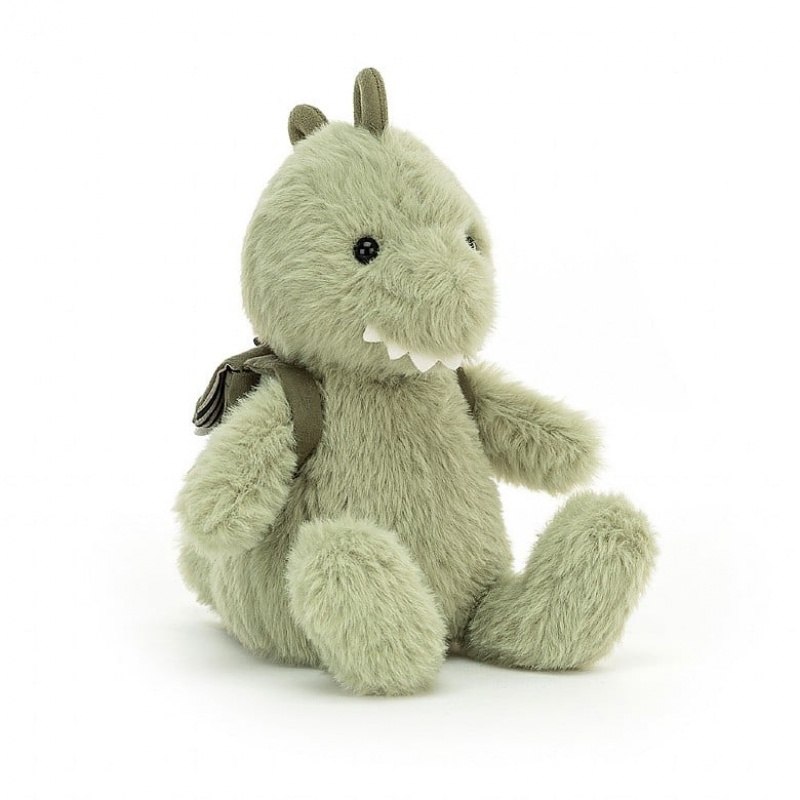 Jellycat Backpack Dino Sale | 43RFKDIZV