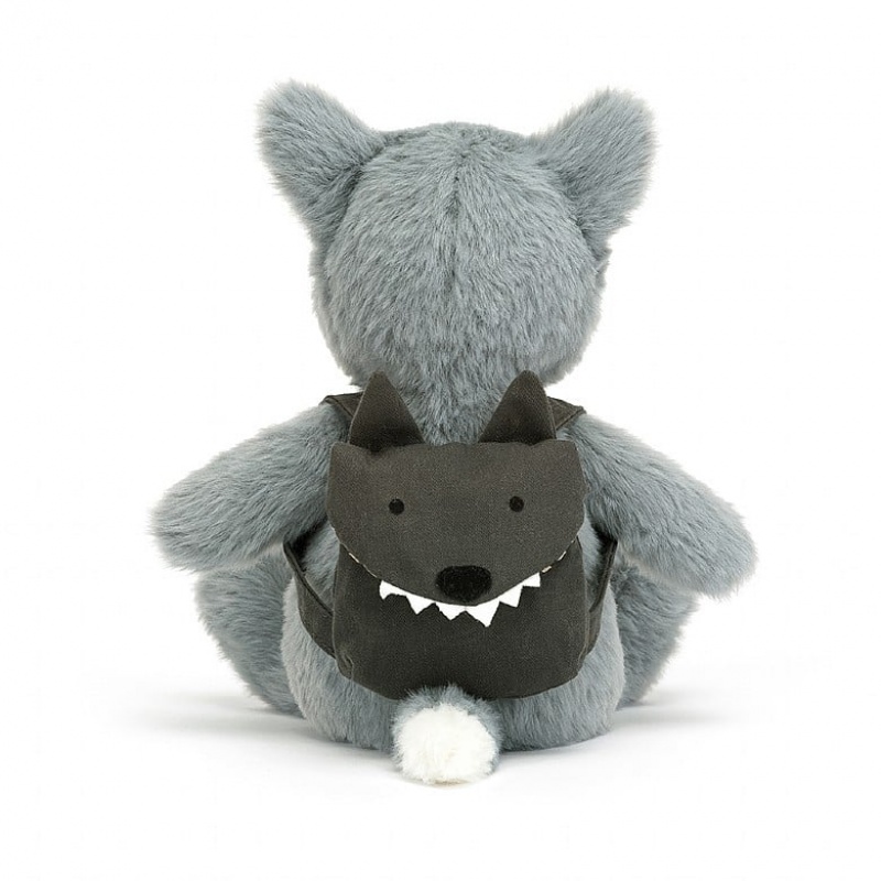 Jellycat Backpack Wolf | 84MPXEWJC