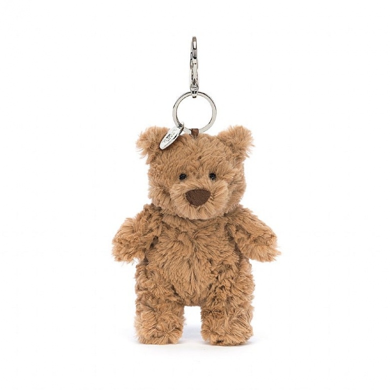 Jellycat Bartholomew Bear Bag Charm Outlet | 23QEYAWBH