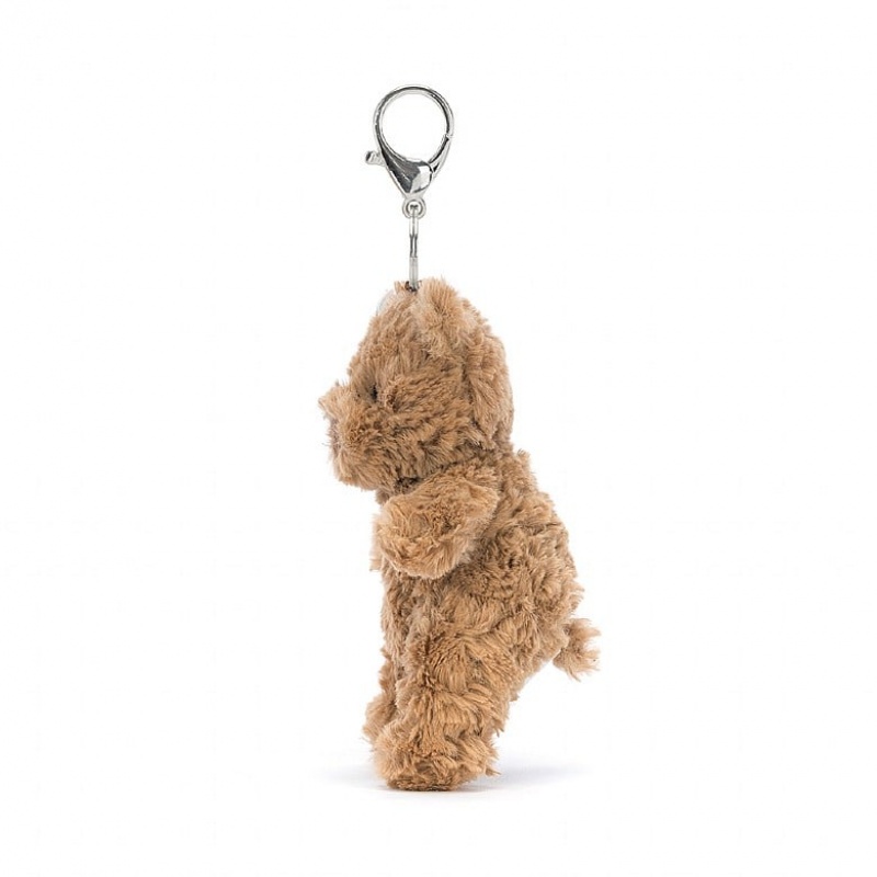 Jellycat Bartholomew Bear Bag Charm Outlet | 23QEYAWBH