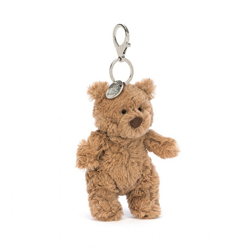 Jellycat Bartholomew Bear Bag Charm Outlet | 23QEYAWBH