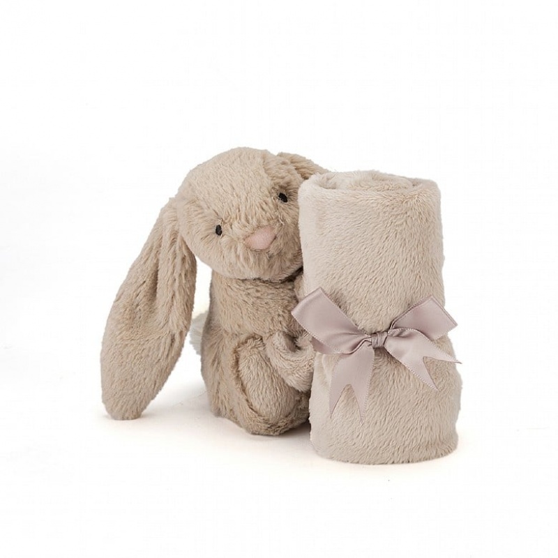 Jellycat Bashful Beige Bunny Soother Sale | 41TONWZFL