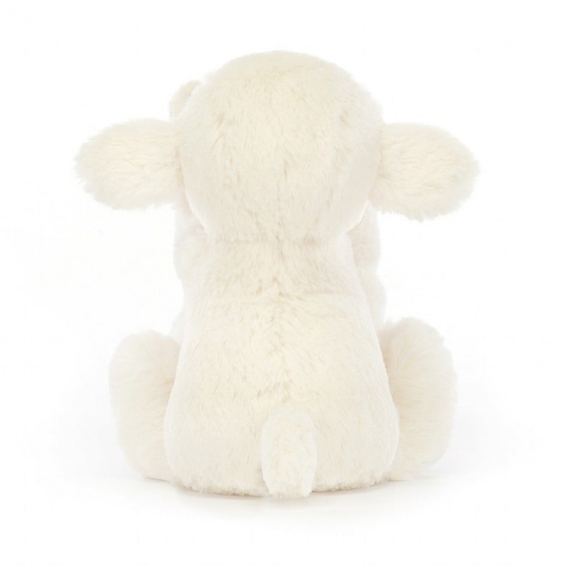 Jellycat Bashful Lamb Soother Clearance Sale | 75AFJHXMN