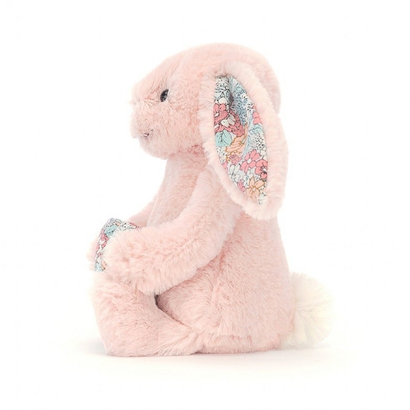 Jellycat Blossom Heart Blush Bunny | 18DZJIQAF