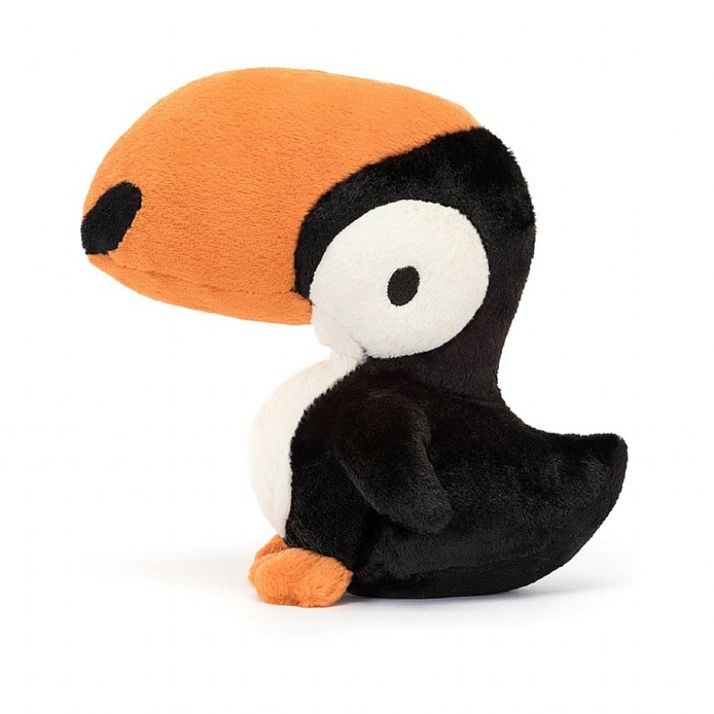 Jellycat Bodacious Beak Toucan USA | 56SNUGZXT