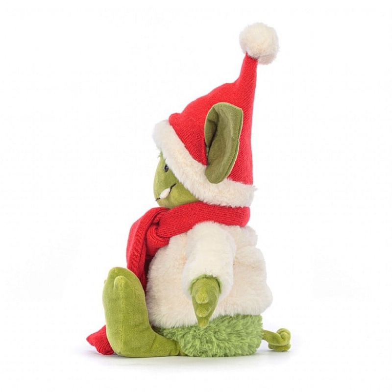 Jellycat Christmas Grizzo | 86XGTHMNO