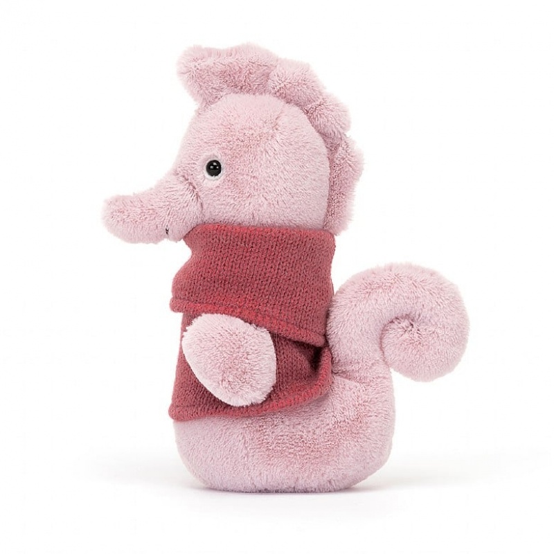 Jellycat Cozy Crew Seahorse | 37VBCFHPT