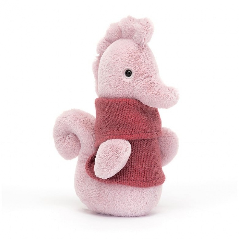 Jellycat Cozy Crew Seahorse | 37VBCFHPT