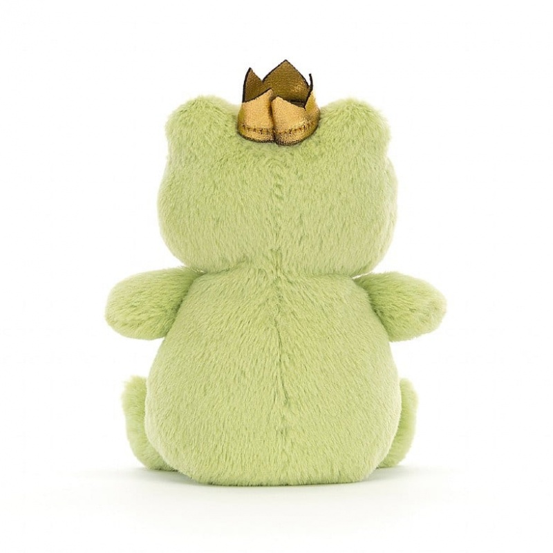 Jellycat Crowning Croaker Green Frog | 36BVIHWFP