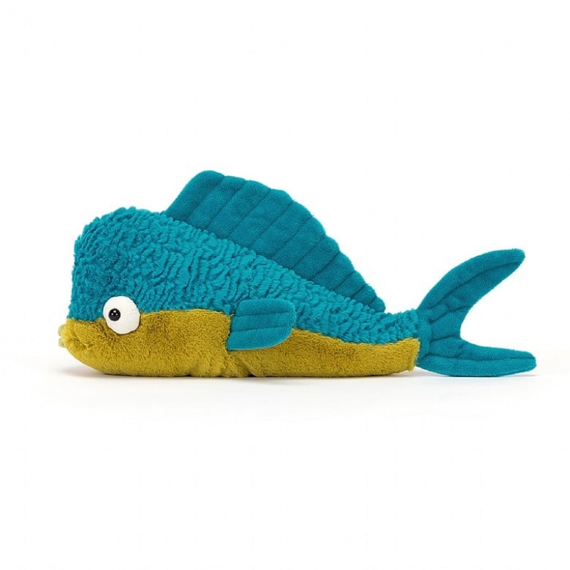 Jellycat Delano Dorado Fish USA | 54FHXPUWJ