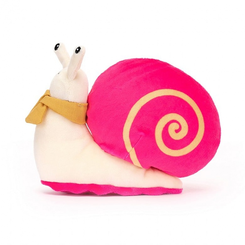 Jellycat Escarfgot Pink Sale | 42WFMNXTD