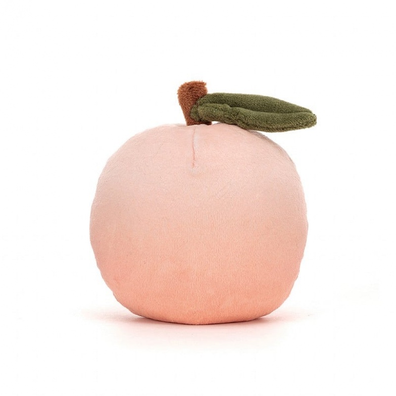 Jellycat Fabulous Fruit Peach USA | 57ZFMCPAO