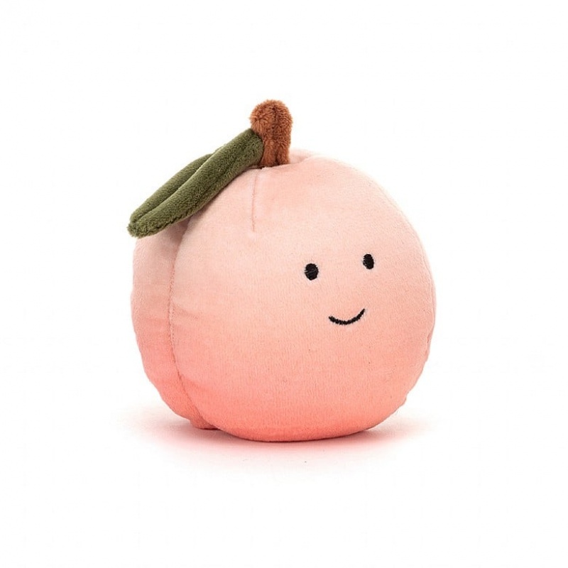 Jellycat Fabulous Fruit Peach USA | 57ZFMCPAO