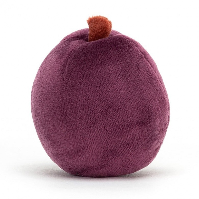 Jellycat Fabulous Fruit Plum Clearance | 93CNIFHYG