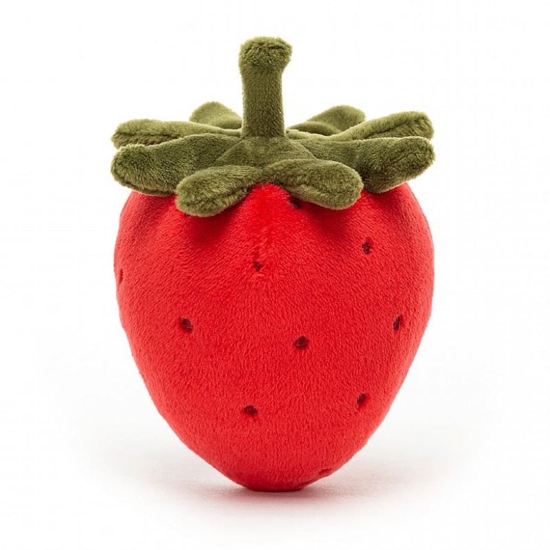 Jellycat Fabulous Fruit Strawberry | 15MNPJDOK