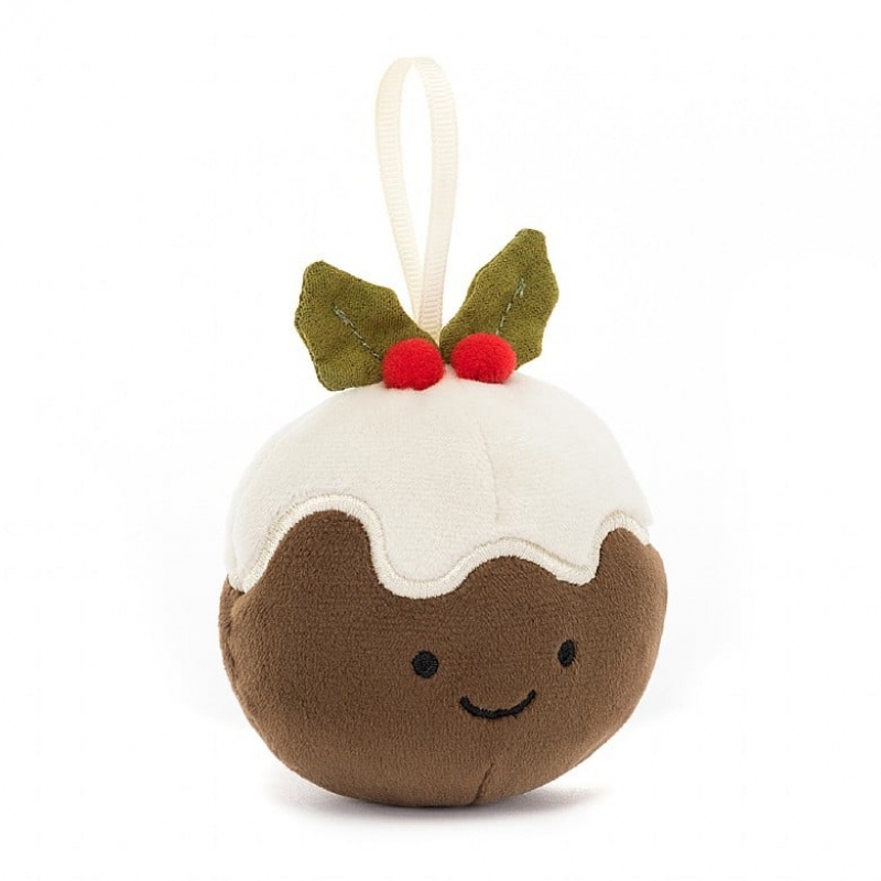 Jellycat Festive Folly Christmas Pudding | 10LIMPJQX