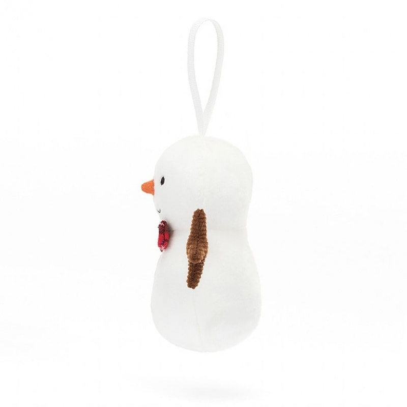 Jellycat Festive Folly Snowman | 17HGPQVJO