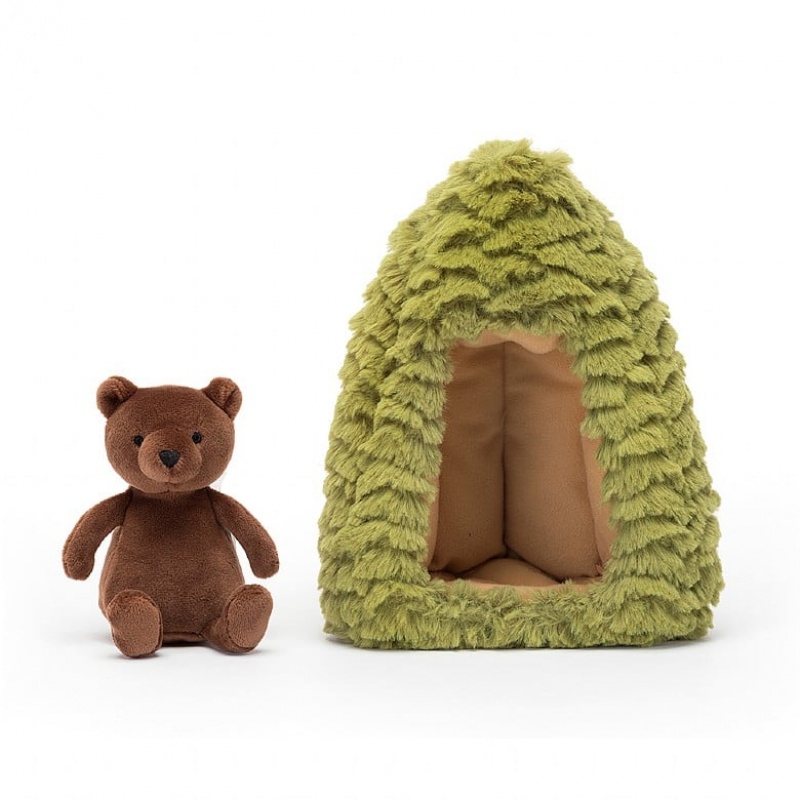 Jellycat Forest Fauna Bear | 65MJXGLNI