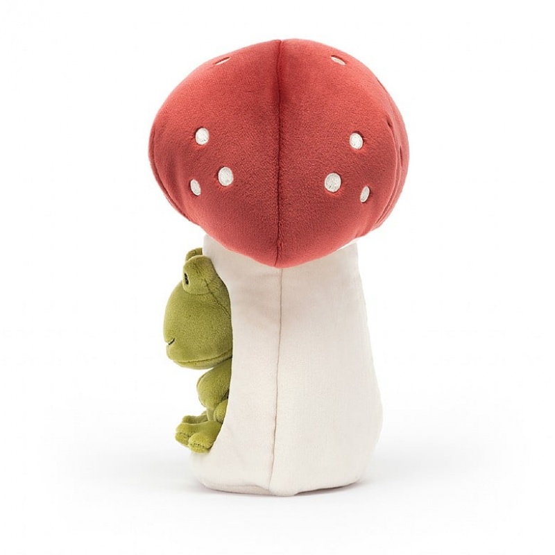 Jellycat Forest Fauna Frog Black Friday | 08LWNRMUK