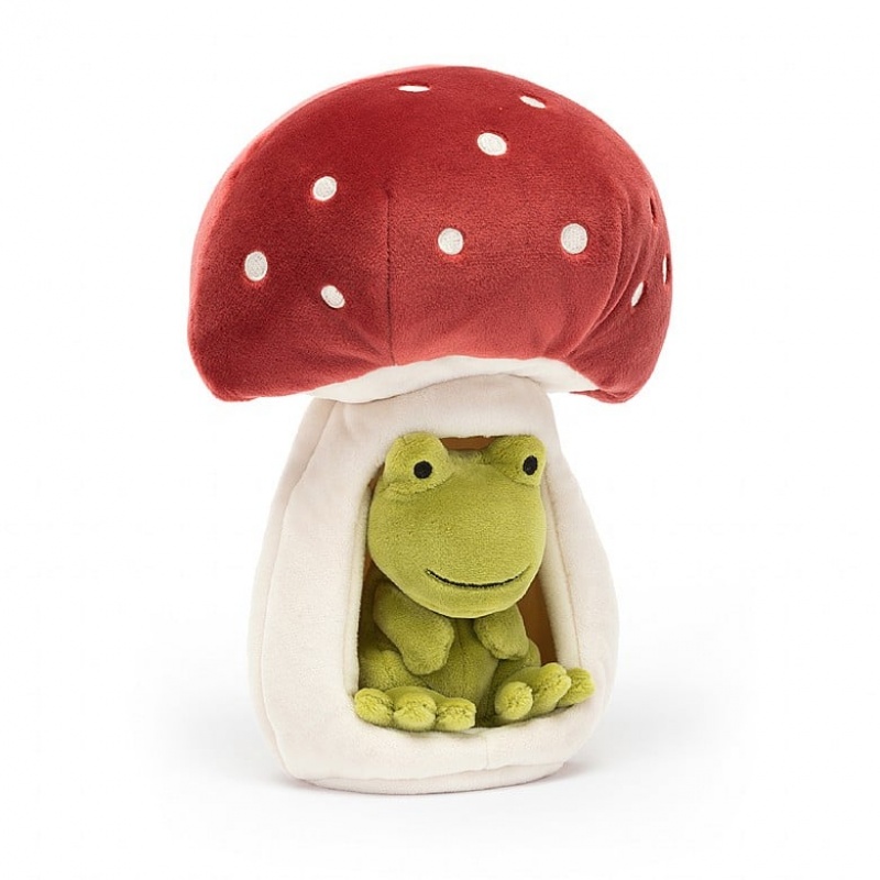 Jellycat Forest Fauna Frog Black Friday | 08LWNRMUK