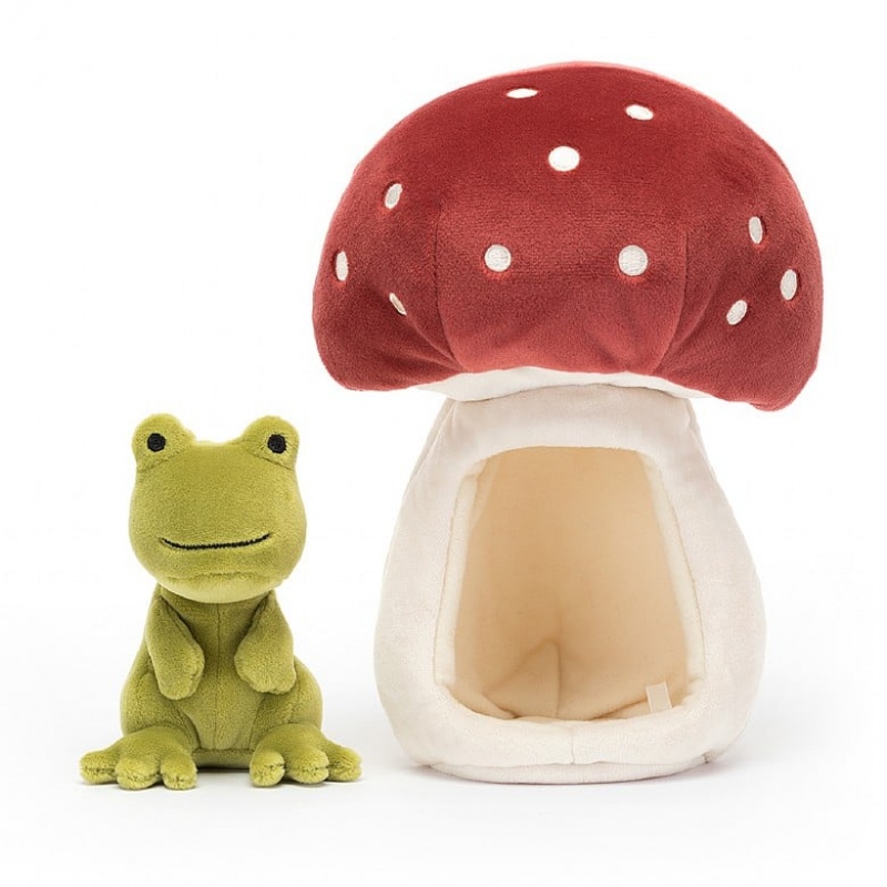 Jellycat Forest Fauna Frog Outlet | 26NBUCPEZ