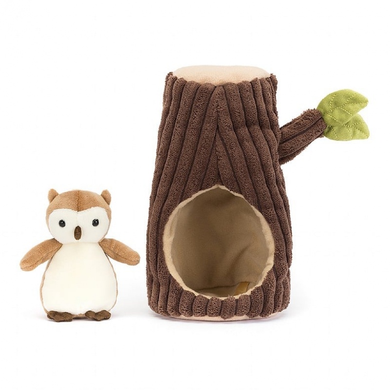 Jellycat Forest Fauna Owl Clearance Sale | 75MYGLWTZ