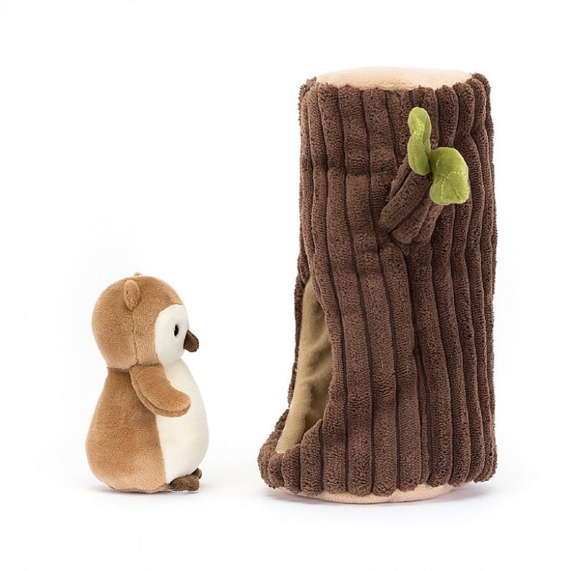 Jellycat Forest Fauna Owl Clearance Sale | 75MYGLWTZ