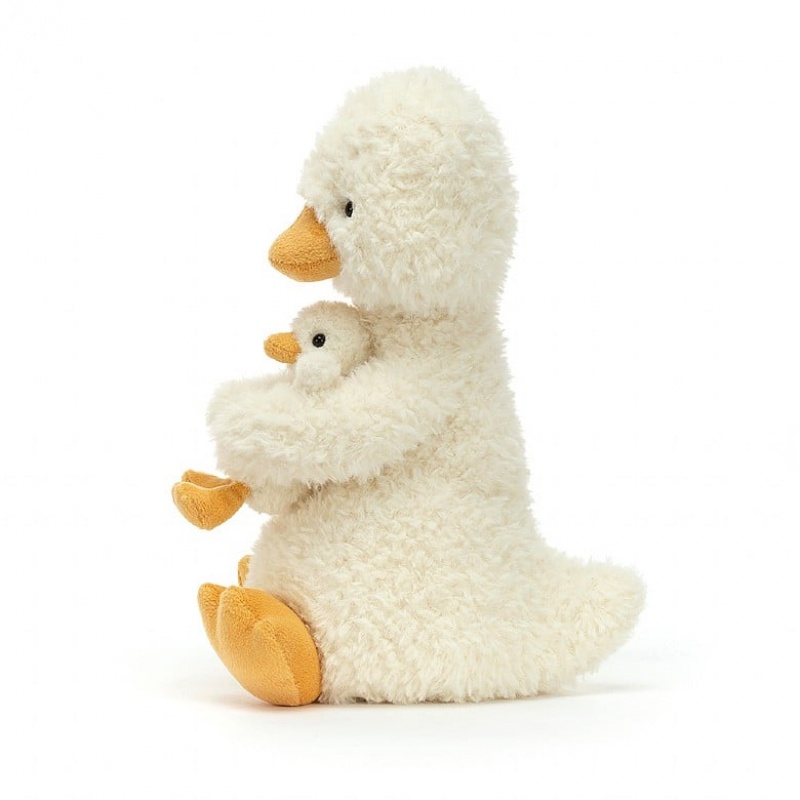 Jellycat Huddles Duck Outlet | 25ZPMUWBK