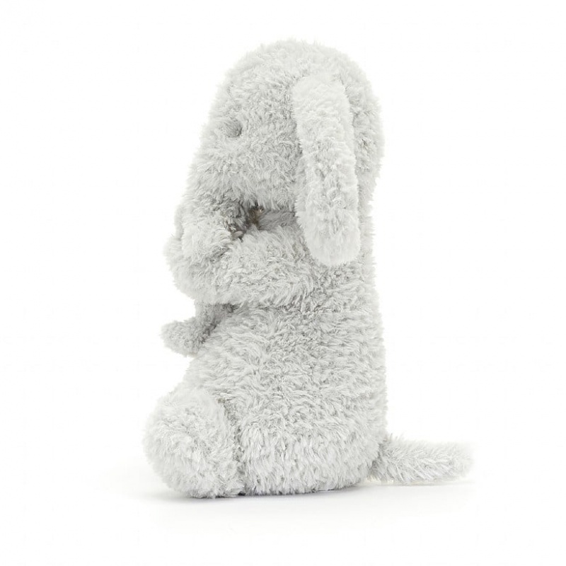 Jellycat Huddles Grey Elephant | 10JTKBOZE