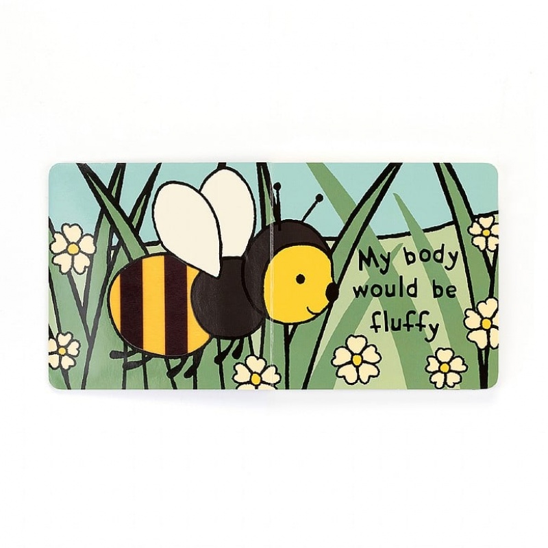 Jellycat If I Were A Bee Book USA | 53MSVAJZK