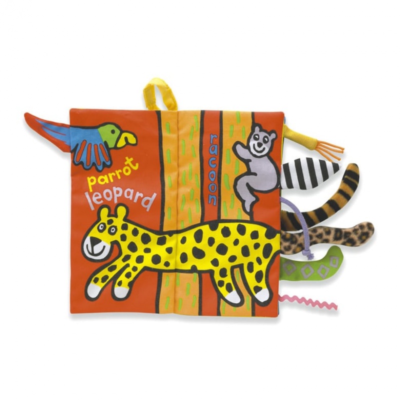 Jellycat Jungly Tails Book USA | 58DOSLMTX