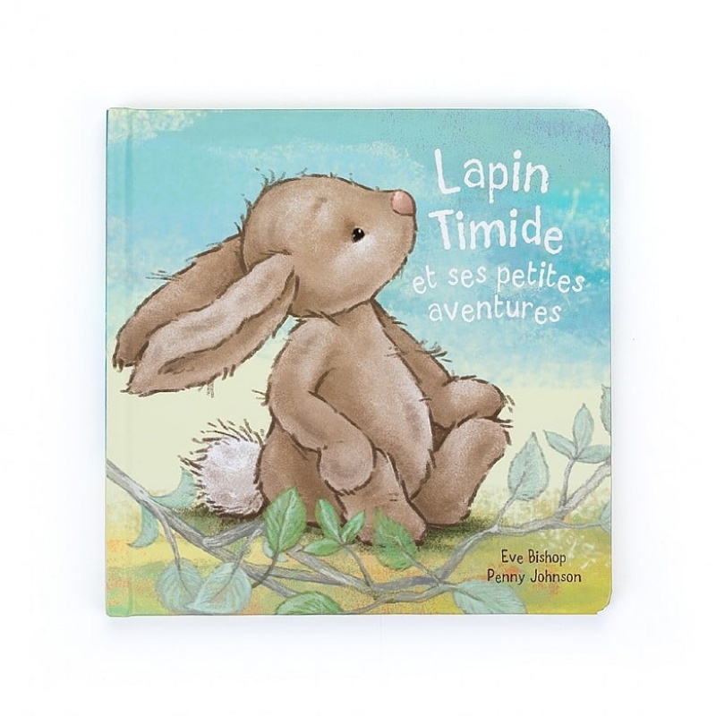 Jellycat Lapin Timide Et Ses Petites Aventures Livre (Little Me) Sale | 40THOYEUN