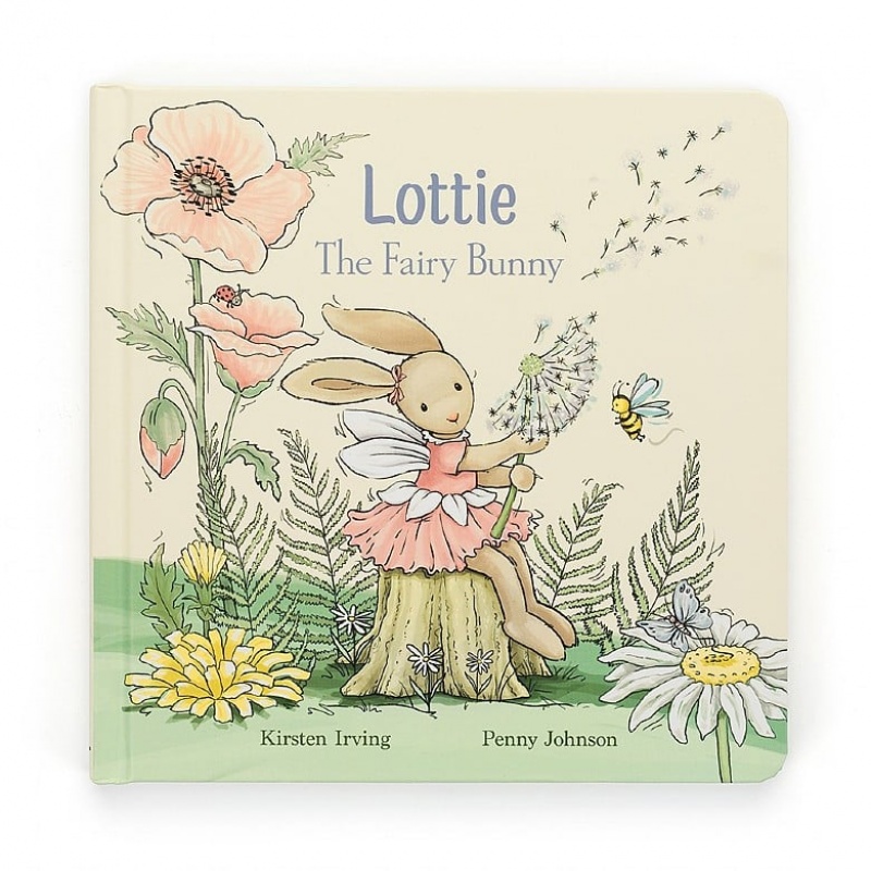 Jellycat Lottie Fairy Bunny Book and Lottie Bunny Fairy Clearance Sale | 76ELMVXDU