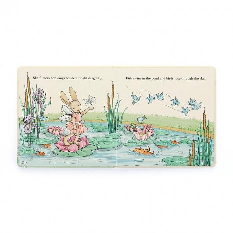 Jellycat Lottie Fairy Bunny Book and Lottie Bunny Fairy Clearance Sale | 76ELMVXDU