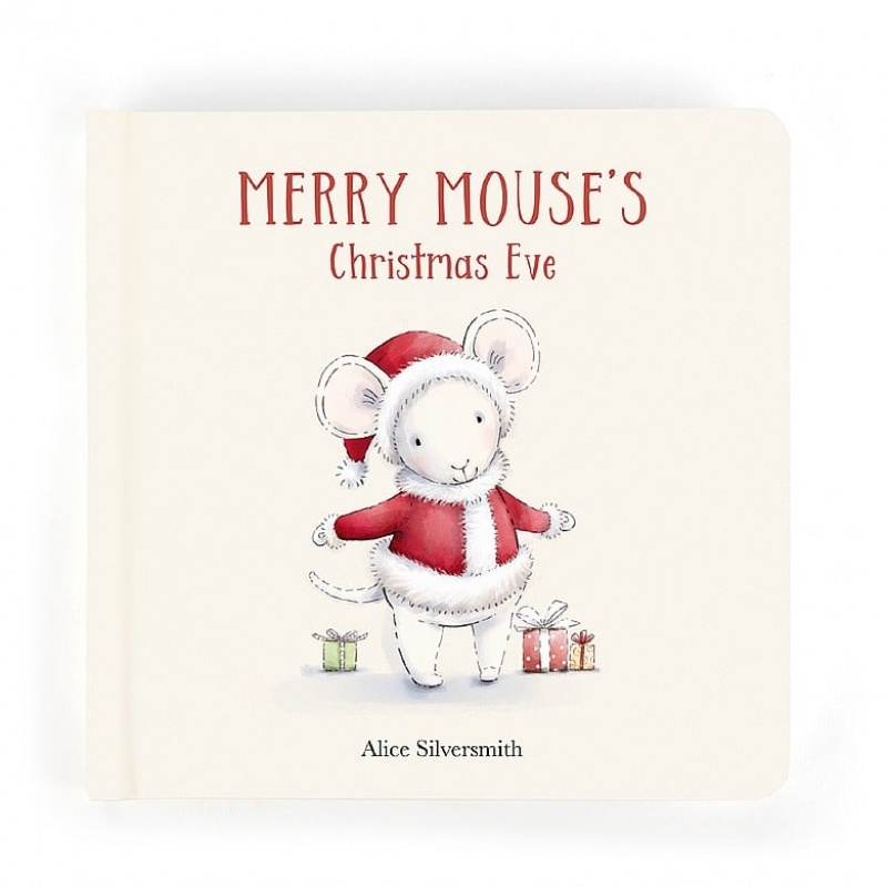 Jellycat Merry Mouse Book USA | 52WRAFLNI