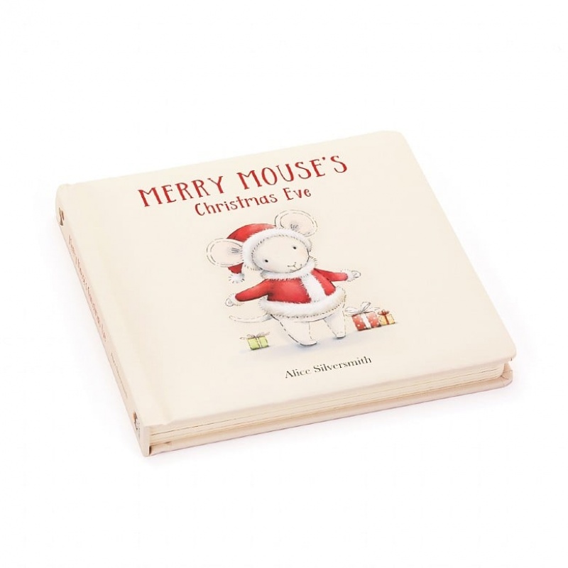 Jellycat Merry Mouse Book USA | 52WRAFLNI