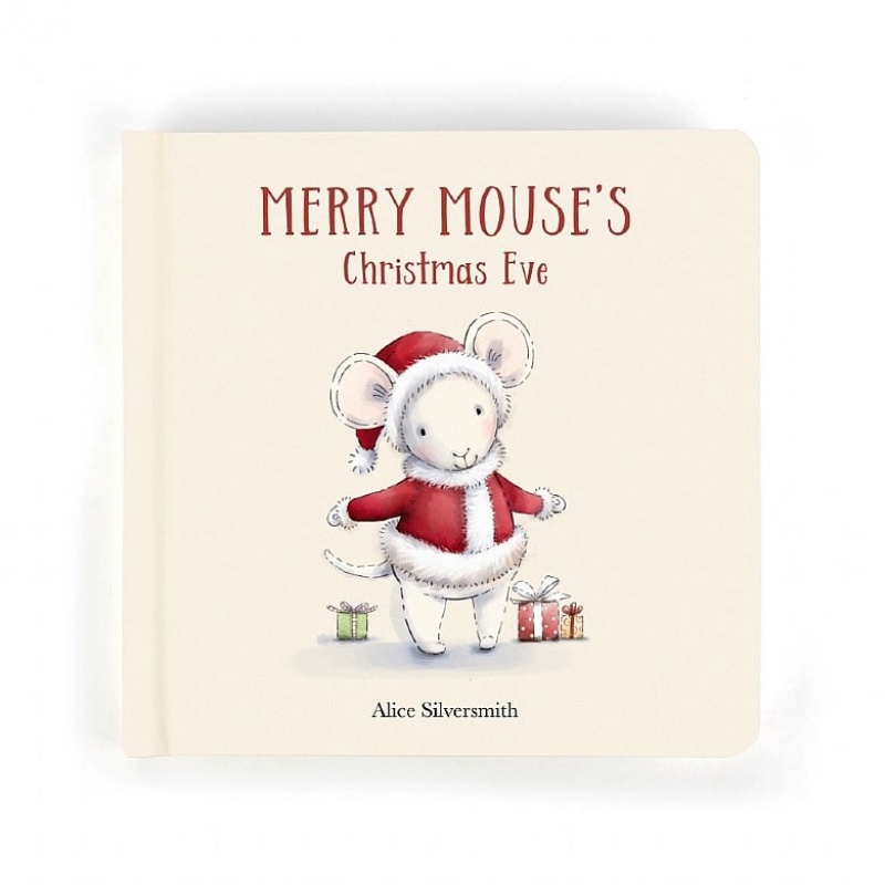 Jellycat Merry Mouse Book USA | 52WRAFLNI