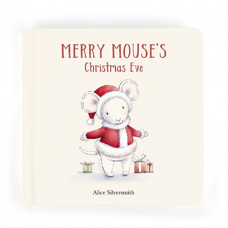 Jellycat Merry Mouse Book and Merry Mouse USA | 56CDZSOYB