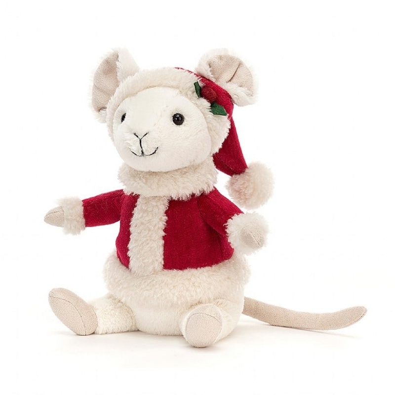 Jellycat Merry Mouse Book and Merry Mouse USA | 56CDZSOYB